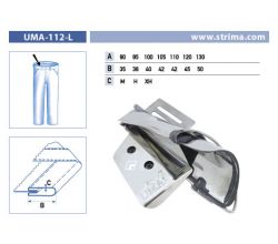 Lemovač pro všívání pásku pro šicí stroje UMA-112-L 90/35 XH