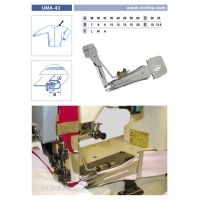 Lemovač lemující z výpustku pro šicí stroje UMA-43 40/12x20/10 M