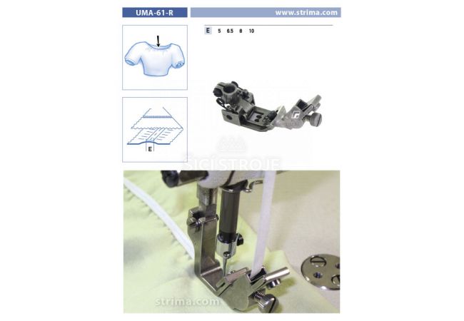 Patka pro šicí stroje UMA-61-R 5
