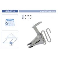 Lemovač oboustranný skládající pro šicí stroje UMA-131-Y 28/7