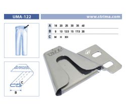 Zakladač poutek pro šicí stroje UMA-122 40/20 XH