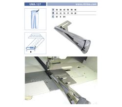 Zakladač poutek pro šicí stroje UMA-127 55/18 M