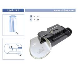 Zakladač s podvinutím pro šicí stroje UMA-141 10 H