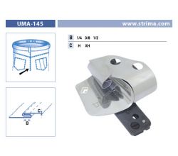Zakladač pro francouzský šev pro šicí stroje UMA-145 1/2 H