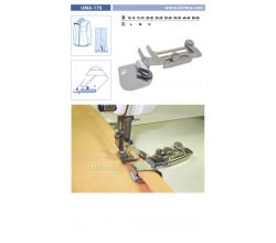 Zakladač s podvinutím pro šicí stroje UMA-179 20-20 H