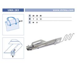 Lemovač jednostranný pro šicí stroje UMA-283 30/12 H