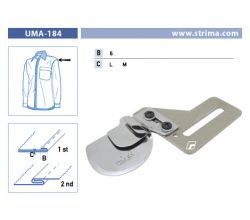 Zakladač speciální pro šicí stroje UMA-184 6 L