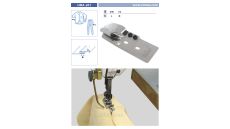 Zakladač pro francouzský šev pro šicí stroje UMA-201 3/16 M