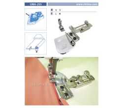 Zakladač s podvinutím pro šicí stroje UMA-255 3