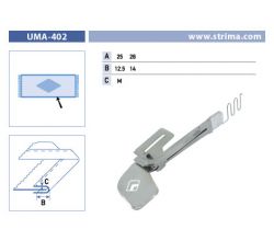 Zakladač pro šicí stroje UMA-402 25/12,5 M