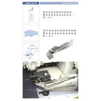 Lemovač pro všívání pásku pro šicí stroje UMA-165-K 85/32 M