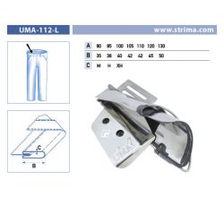Lemovač pro všívání pásku pro šicí stroje UMA-112-L 130/50 XH