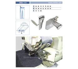 Zakladač pásku pro šicí stroje UMA-115 70/40 XH