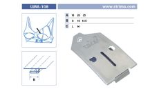Zakladač pro dvojjehlové šicí stroje UMA-108 25/12,5 M