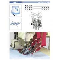 Zakladač speciální pro šicí stroje UMA-24 30/15x25/12,5 M