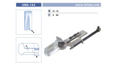 Zakladač s podvinutím pro šicí stroje UMA-142 10-16 XH