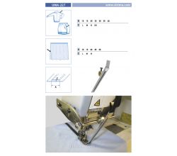 Zakladač speciální pro šicí stroje UMA-227 10 M