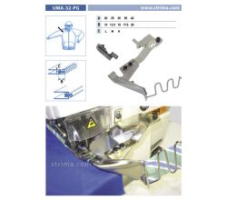 Zakladač výpustků pro šicí stroje UMA-32-PG 40/20 M