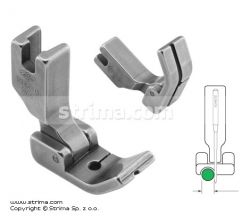 Kloubová patka pro všívání kedru pro šicí stroje, levá 1.6mm P69LH1/16