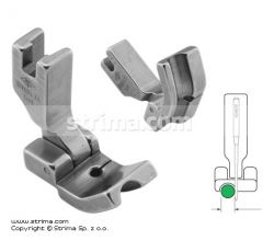 Kloubová patka pro všívání kedru pro šicí stroje, levá 6.4mm P69LH1/4