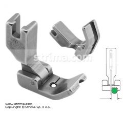 Kloubová patka pro všívání kedru pro šicí stroje, pravá 3.2mm P69RH1/8