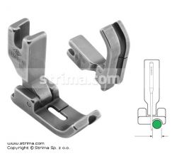 Kloubová patka pro všívání kedru pro šicí stroje, jehelní podávání, pravá 3.2mm P69RH-NF 1/8