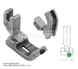 Kloubová patka pro všívání kedru pro šicí stroje, jehelní podávání, pravá 4.8mm P69RH-NF 3/16