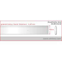 Nůž do pásové pily 6000x10x0,45mm