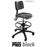 Průmyslová židle SYSTEM PRO BLACK 1B+2B+3A+4A+5B