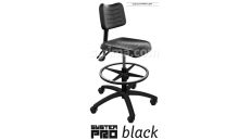 Průmyslová židle SYSTEM PRO BLACK 1B+2B+3A+4A+5B