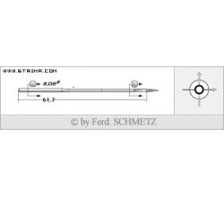 Strojové jehly pro průmyslové šicí stroje Schmetz 2331 F EXT.LG 130