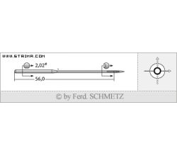 Strojové jehly pro průmyslové šicí stroje Schmetz 2331 F LG 110
