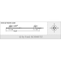 Strojové jehly pro průmyslové šicí stroje Schmetz 328 FL-E 110