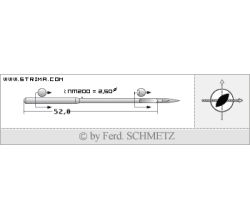 Strojové jehly pro průmyslové šicí stroje Schmetz 328 LR 120