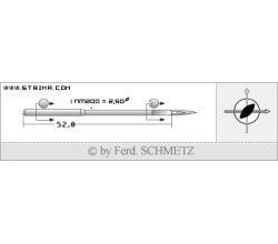 Strojové jehly pro průmyslové šicí stroje Schmetz 328 LR 180