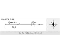 Strojové jehly pro průmyslové šicí stroje Schmetz 328 S 180