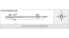 Strojové jehly pro průmyslové šicí stroje Schmetz 794160