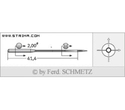 Strojové jehly pro průmyslové šicí stroje Schmetz 933130