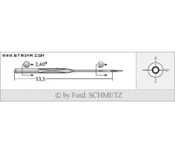 Strojové jehly pro průmyslové šicí stroje Schmetz 950 A 90