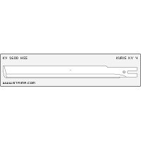 Vertikální nůž KV 1600 HSS BS