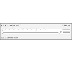 Vertikální nůž KV140/KVW18 HSS BS