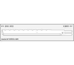 Vertikální nůž KV 200 HSS BS