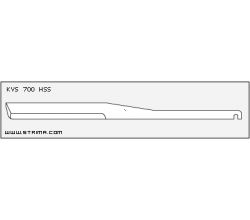 Vertikální nůž KVS 700 HSS BS