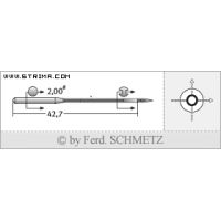 Strojové jehly pro průmyslové šicí stroje Schmetz UY 147 GS 100