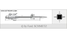 Strojové jehly pro průmyslové šicí stroje Schmetz UY 9844 GA 230