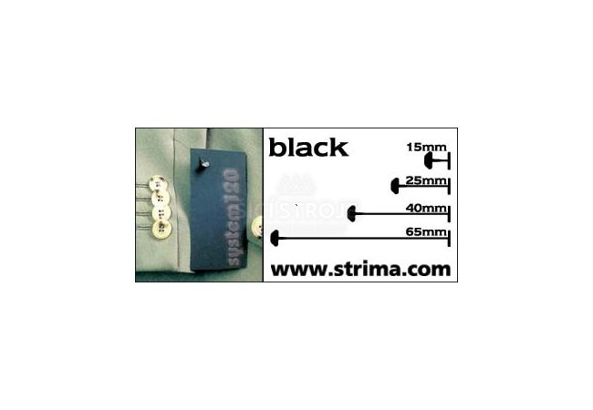 Splinty 15mm 120 PPS BLACK 015 - 12.000 ks