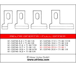 Nůž 91-120748-25.4 MAIER