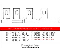 Nůž 91-120748-28.6 MAIER