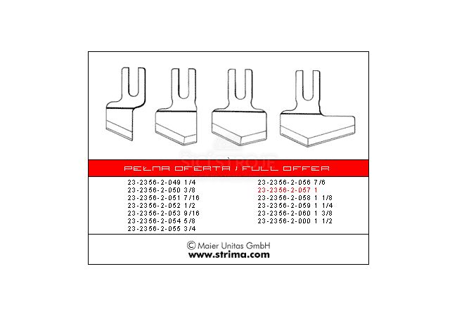 Nůž 23-2356-2-057 1 MAIER