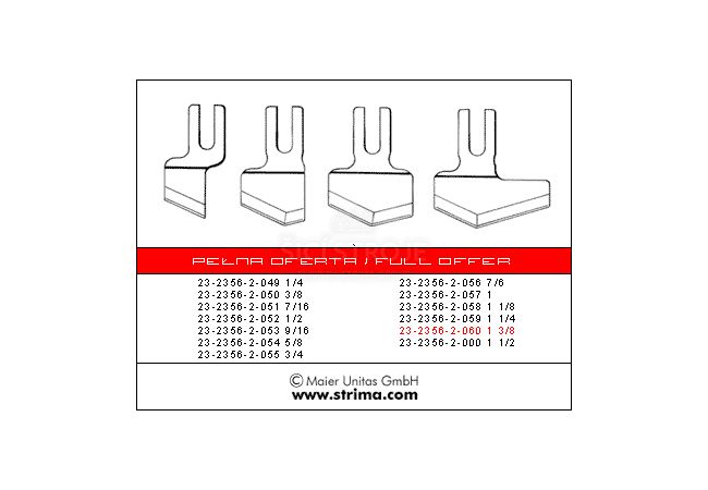 Nůž 23-2356-2-060 1 3/8 MAIER